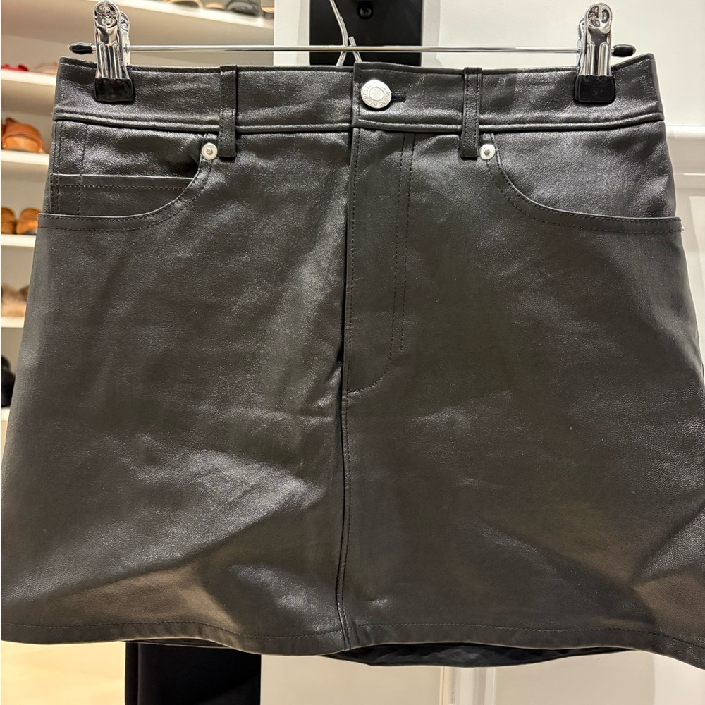Women’s Helmut Lang black mini skirt size 2